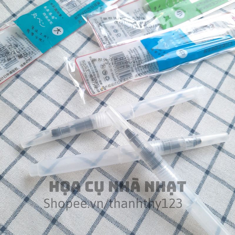 Cọ nước Waterbrush GIORGIONE thân dài giá rẻ thích hợp cho người bắt đầu tập vẽ màu nước