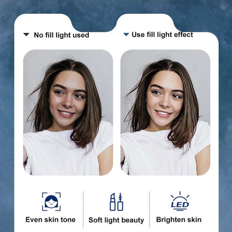 Đèn LED zzz Mini Điều Chỉnh Được Độ Sáng Cho Máy Quay Phim