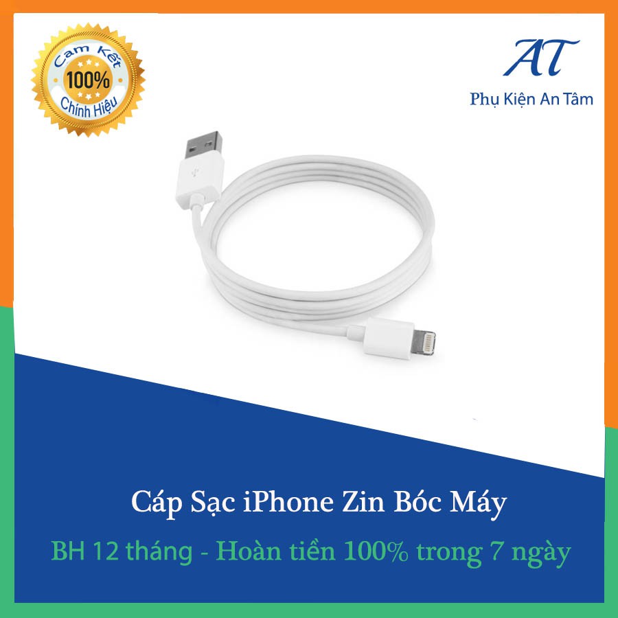 Cáp Apple iPhone X bóc máy chính hãng