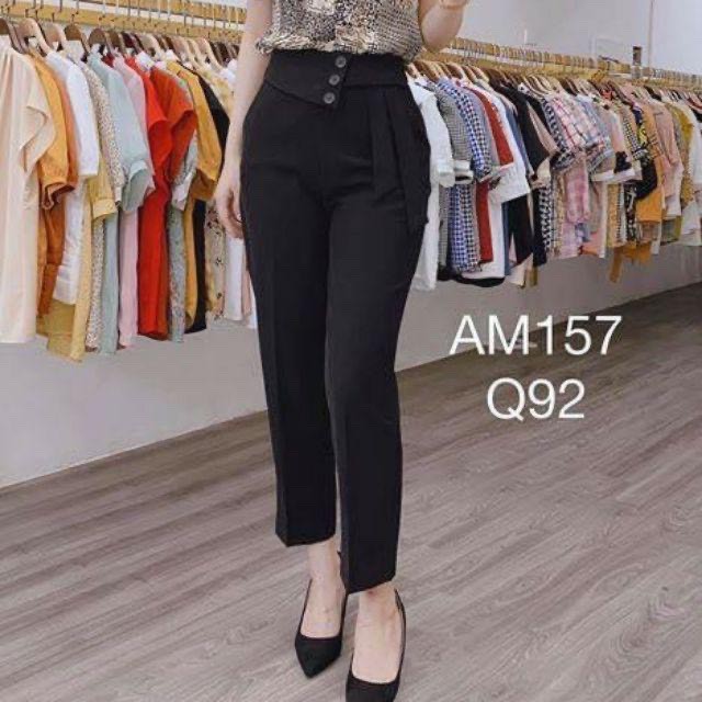 Quần baggy cạp lệch 3 khuy thời trang BH 33