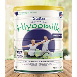Sữa bột Hiyoomilk Canxi Nano 900g