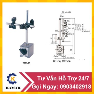 Đế từ gắn đồng hồ so 7011S-10 Mitutoyo