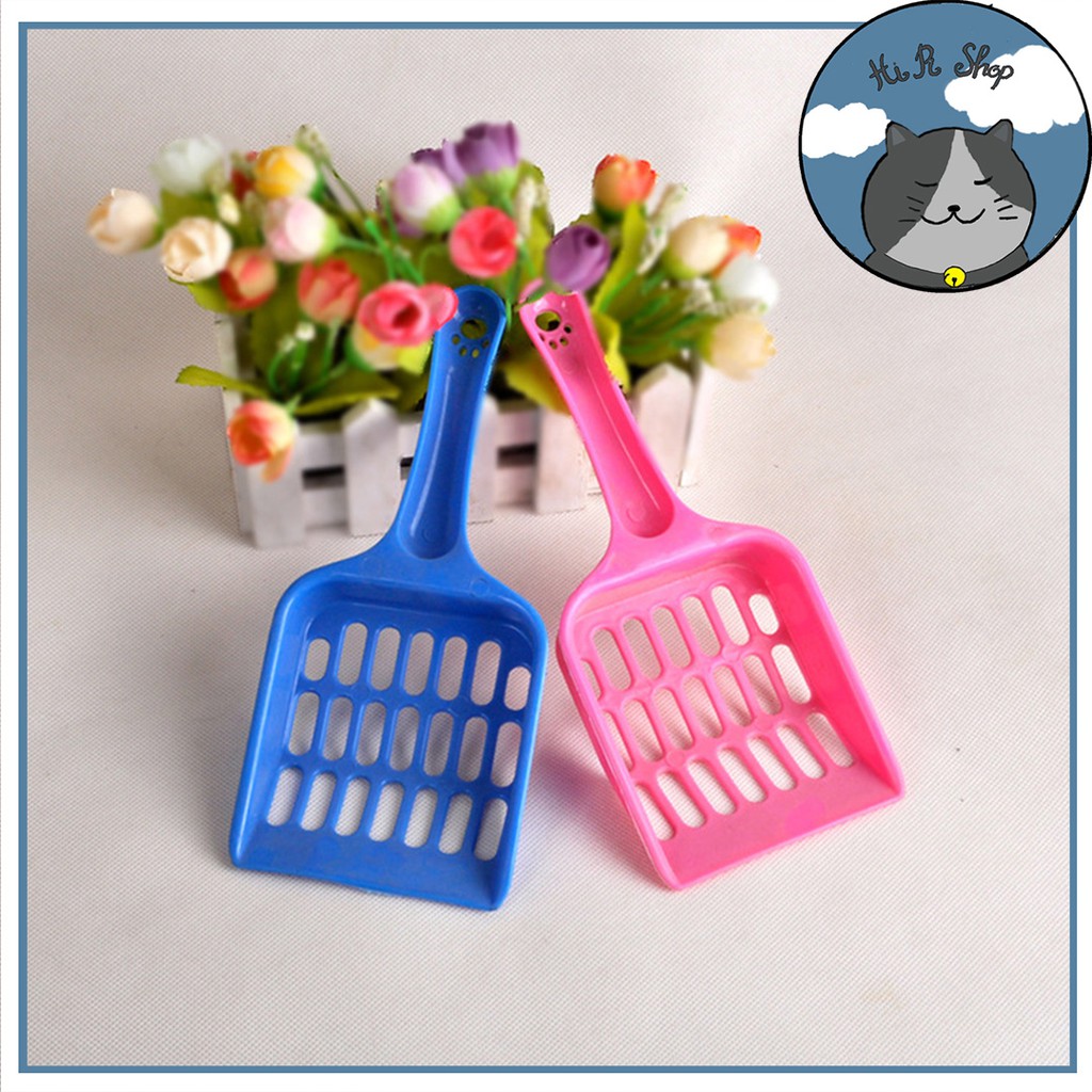 Xẻng Hót Phân Cho Chó Mèo Chất Liệu PVC An Toàn Vệ Sinh Dễ Dàng Tẩy Rửa Cho Thú Cưng