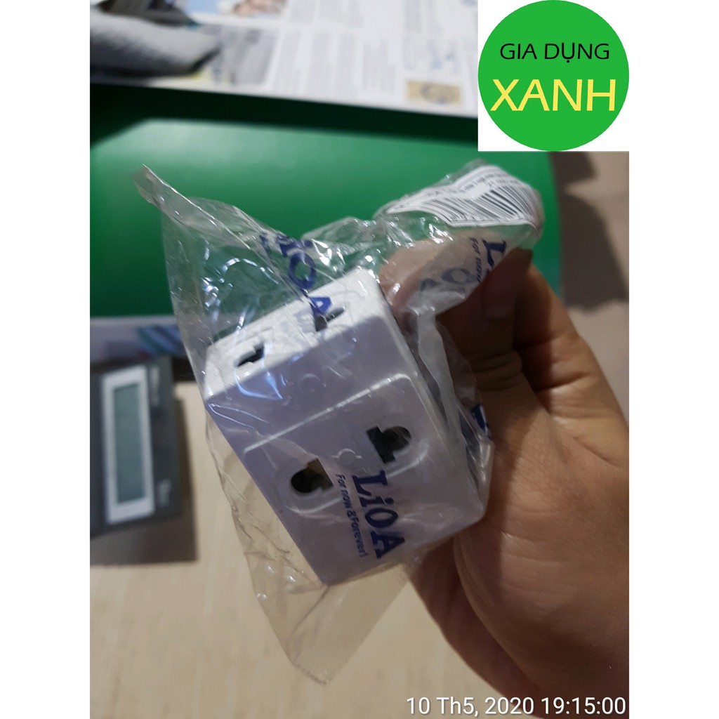 Phích cắm điện 1 ra 3
