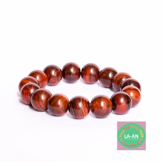 [Gỗ Sưa đỏ vân sóng nước][Có video thật] Vòng tay gỗ SƯA đỏ size 12mm