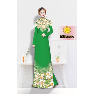 Vải Áo Dài Tằm Ý, Lụa Nhật  KAD234
