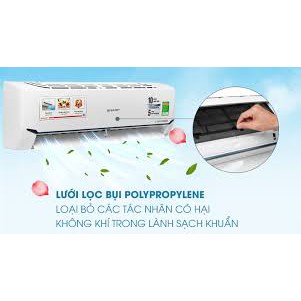 CHÍNH HÃNG- Máy lạnh Sharp Inverter 1 HP AH-X9XEW Mẫu 2020 ( Ưu đãi hấp dẫn)