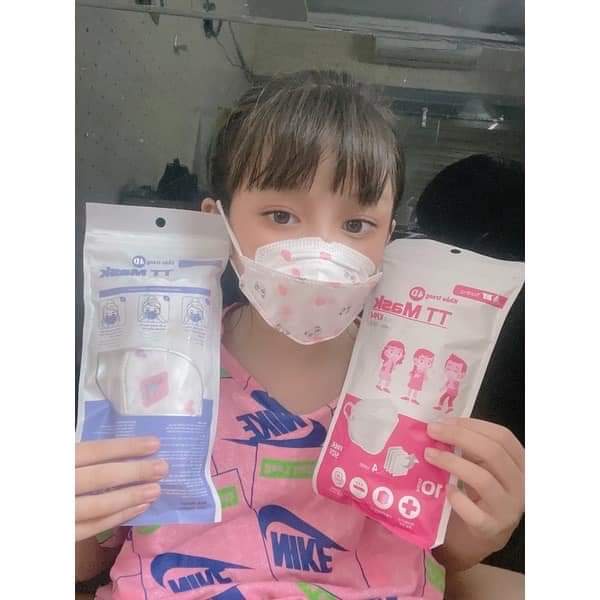 Khẩu trang 4D Kf94 tiêu chuẩn Hàn Quốc (50 chiếc) - HeBi oficial | BigBuy360 - bigbuy360.vn