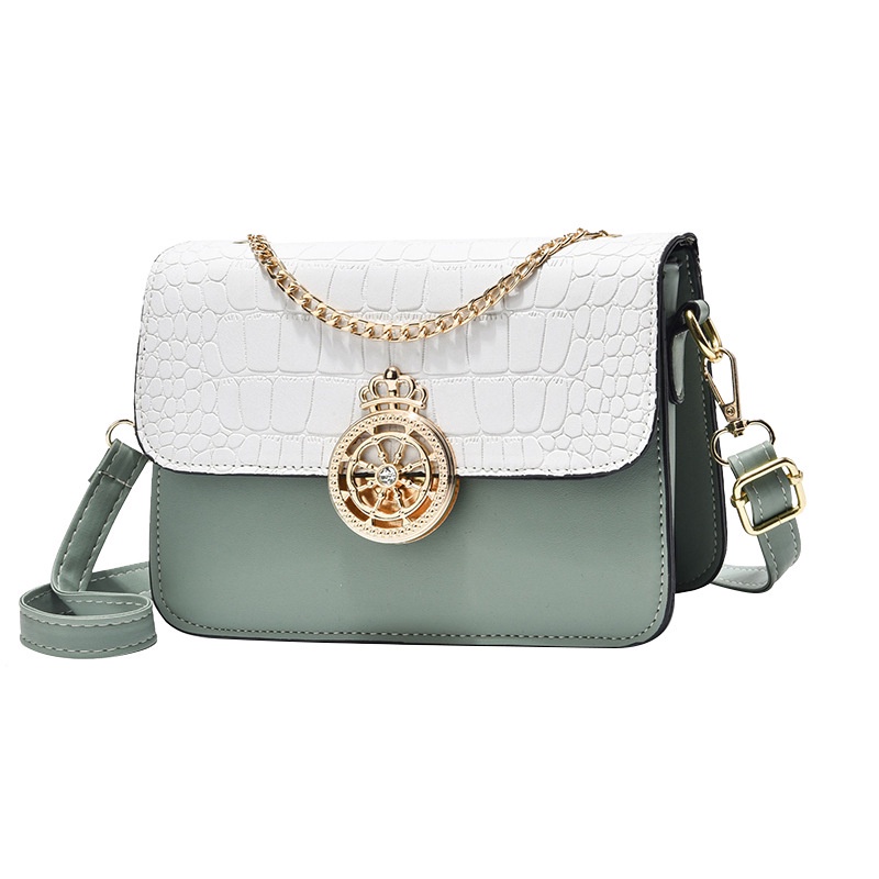 Túi Xách Đeo Chéo Một Bên Vai Hình Vuông Nhỏ Phong Cách Hàn Quốc Đơn Giản Hợp Thời Trang Cho Nữ