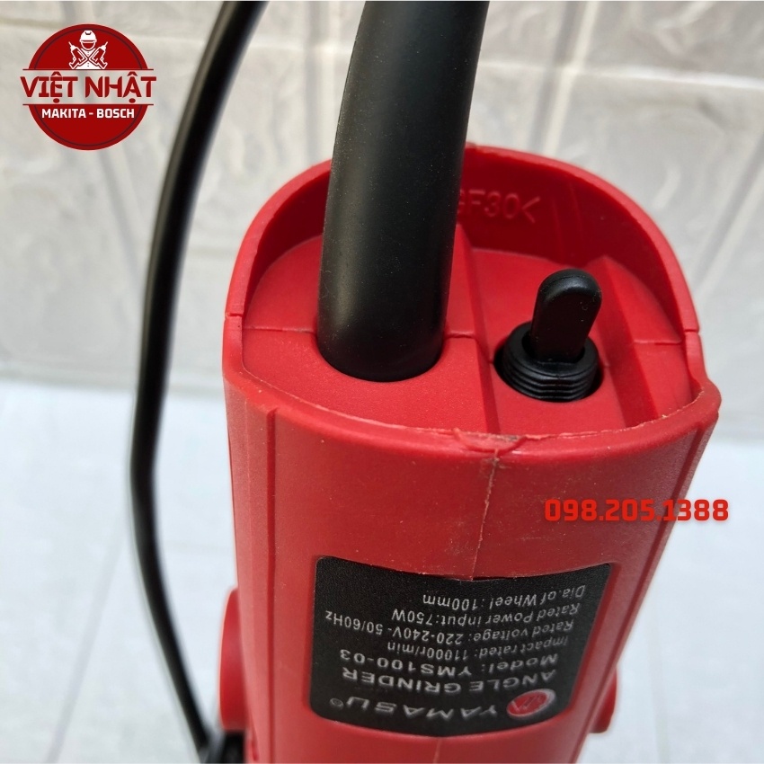Máy cắt mài góc con chuột cầm tay YAMASU-100-03 - Hàng chính hãng bảo hành theo tiêu chuẩn sản xuất.