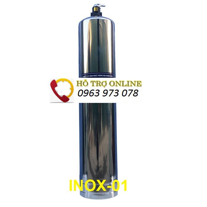 Cột lọc nước 1252 inox 304 kèm đầy đủ vật liệu lọc, tặng cốc lọc 20in