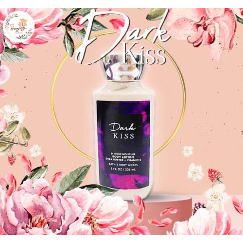 Dưỡng Da Toàn Thân Bath And Body Works Dark Kiss Giữ Ẩm Bảo Vệ Nuôi Dưỡng Da Mùi Thơm Dễ Chịu Chai 236ml