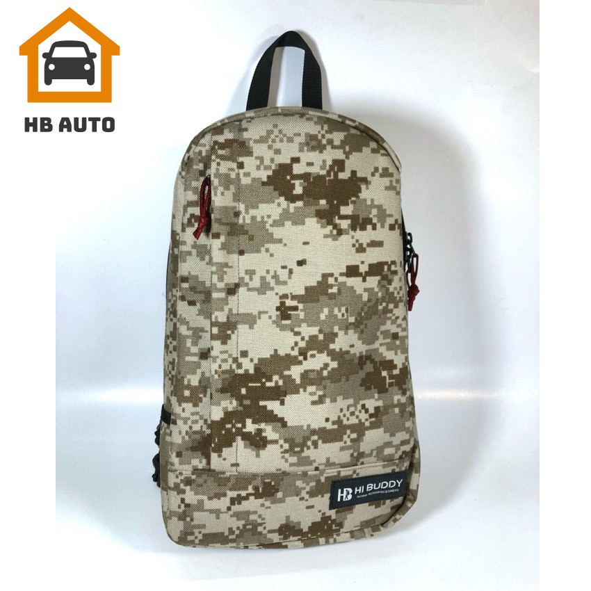 Túi đeo chéo Hi Buddy 8 màu được thiết kế vải dù dày dặn chắc chắn, rất thời trang nam nữ đeo cực cute