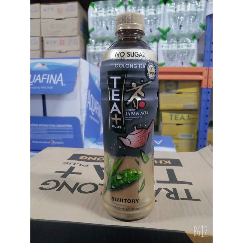 Trà Ô Long Tea+ Plus Không Đường 455ml