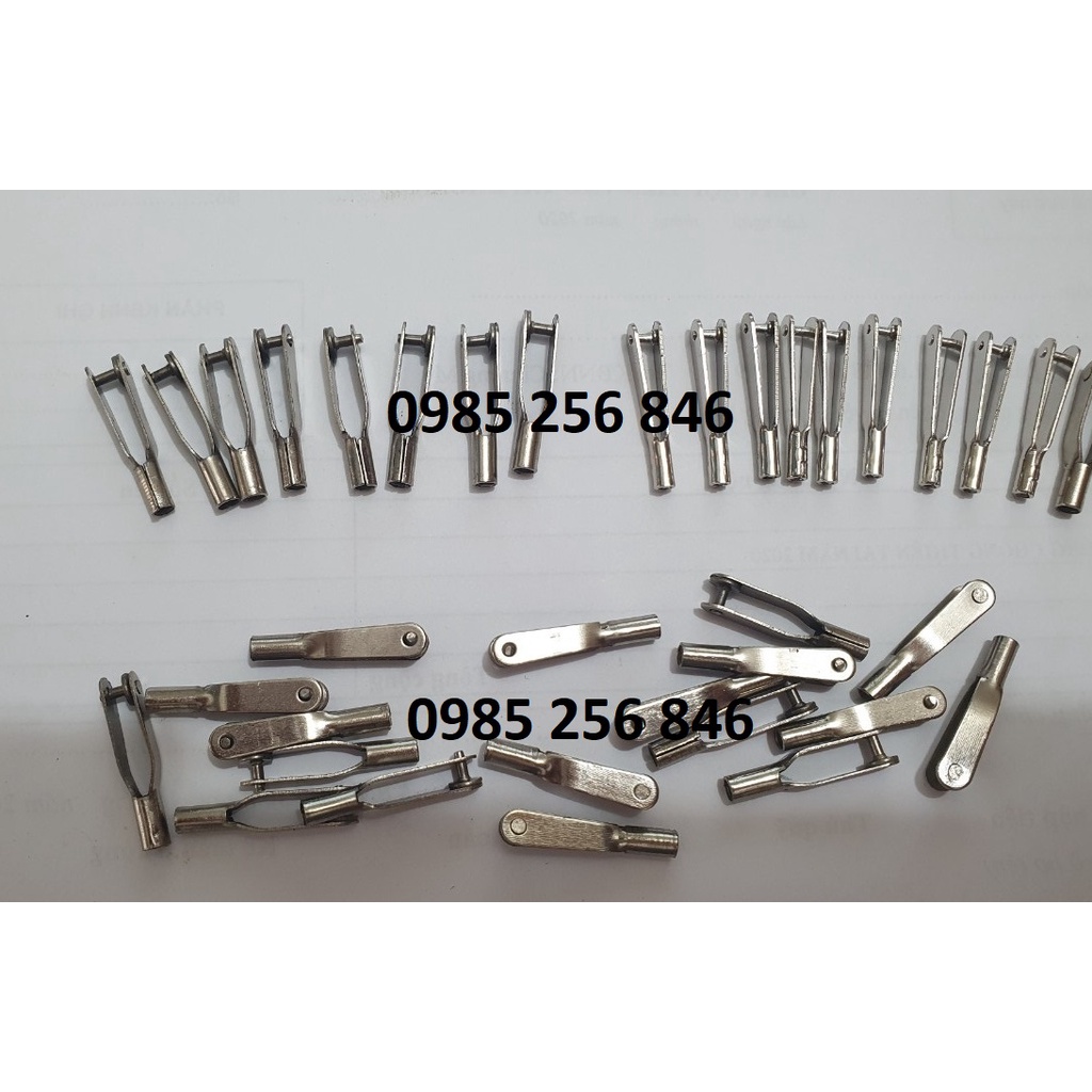Bộ horn kim loại phi 2mm, 3mm - Mâm kẹp thanh giằng cho cánh bằng và chế xe, tầu thuyền
