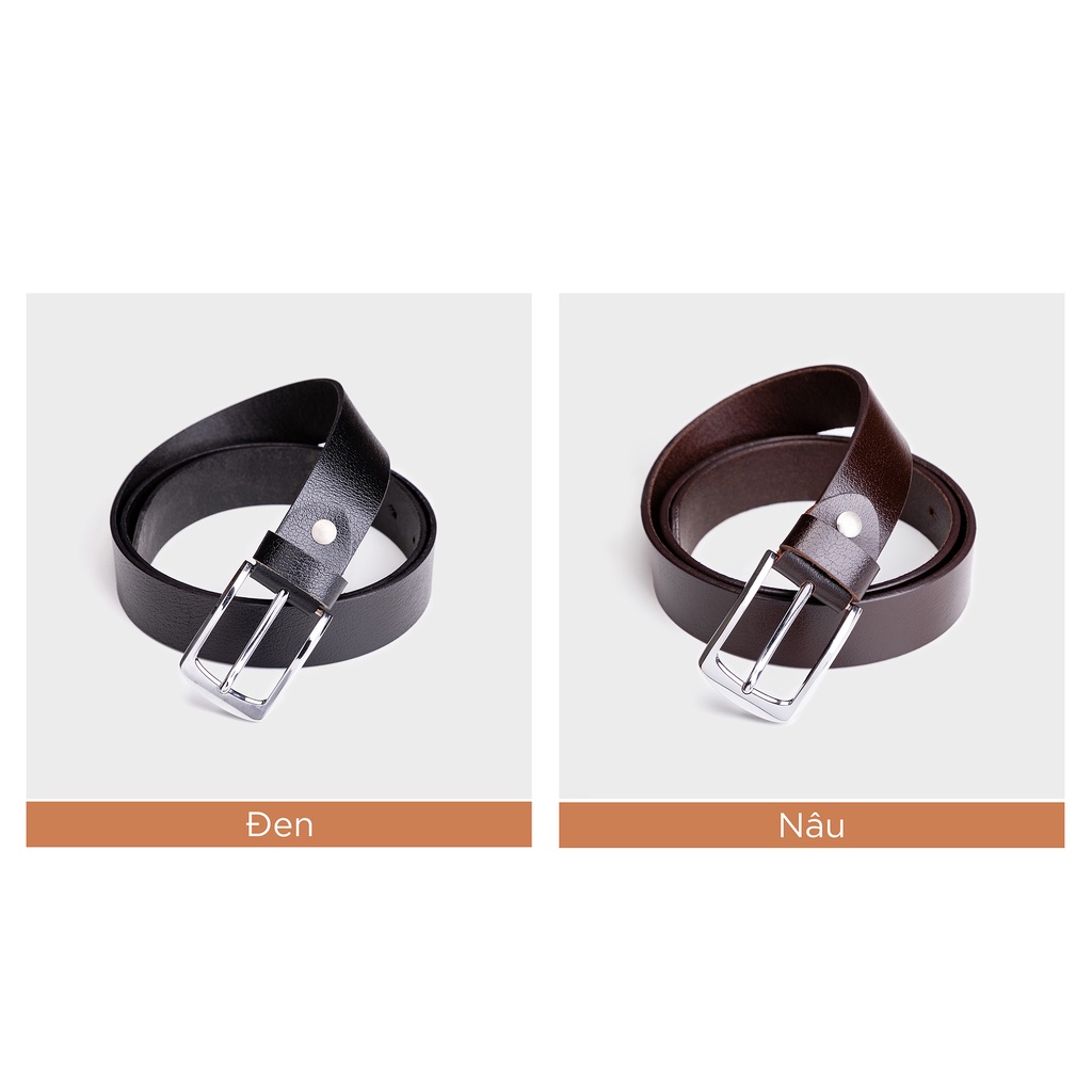 Thắt lưng nam thời trang da bò thật phong cách lịch lãm TRITA RTL040