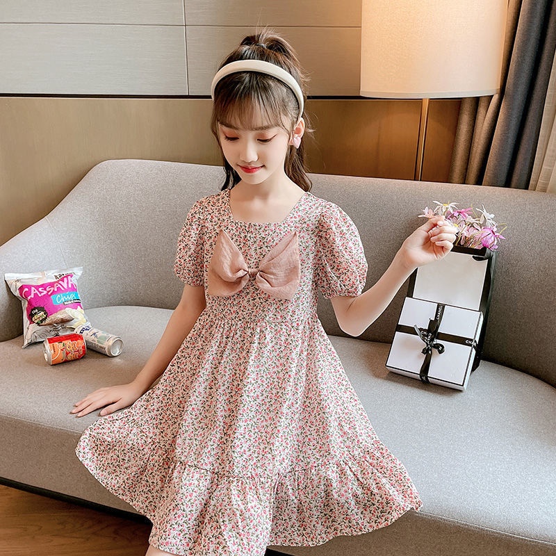 Đầm Công Chúa Họa Tiết Hoa Thời Trang Mùa Hè Mới Phong Cách Phương Tây Cho Bé Gái Từ 1 Đến 2-3 - 4-5 - 6 Đến 7 Đến 8 Đến 9-10 Đến 11 Đến 12-13 Tuổi