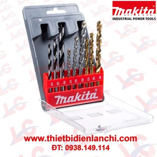 BỘ MŨI KHOAN GỖ - SẮT - TƯỜNG 9 CHI TIẾT MAKITA D-08660