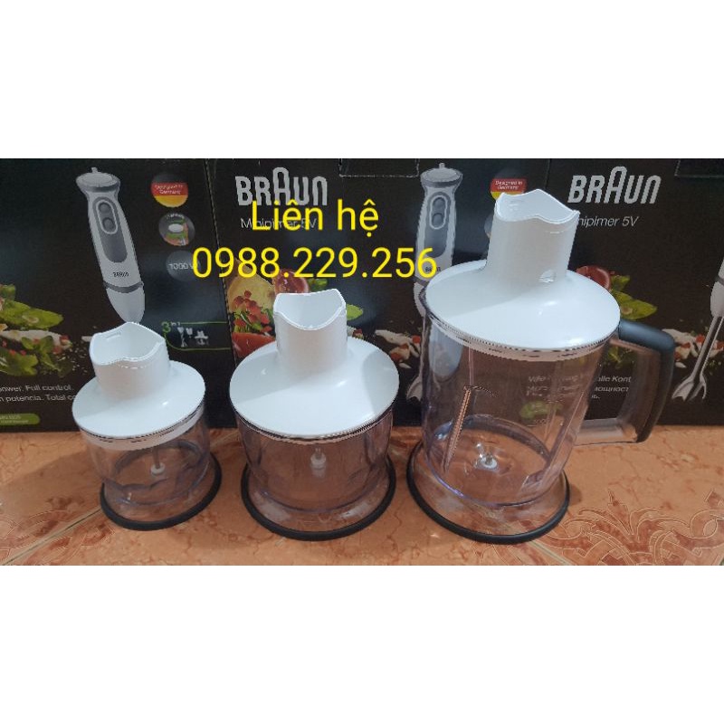 Nắp máy xay cầm tay braun 1250ml MQ 5000/ MQ5035/ MQ5045 MQ5200 MQ5235 MQ5245