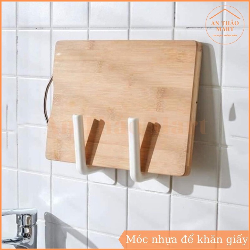 Móc Treo Khăn Giấy Dán Tường Tiện Dụng