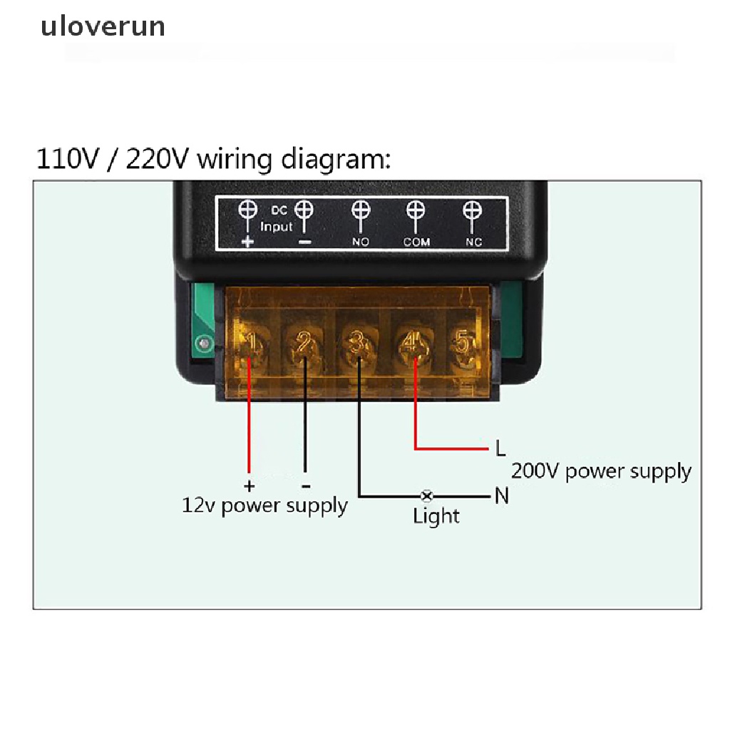 Bộ Điều Khiển Từ Xa Không Dây 433MHz 220V 30A 1CH Tiện Dụng