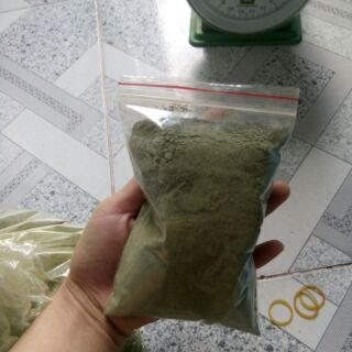 Bột lá găng làm thạch xanh