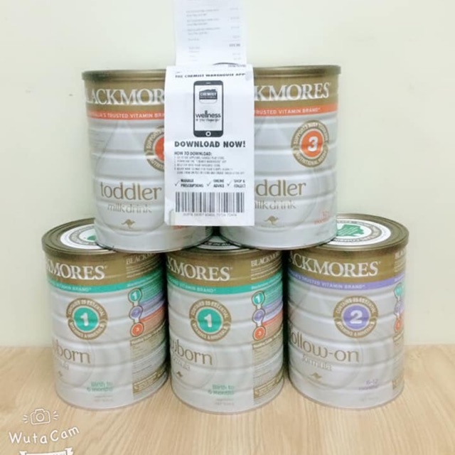 Sữa blackmore số 2. Combo chị hiên