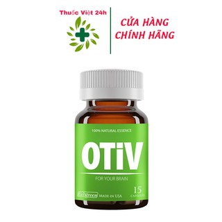 Viên Uống OTIV Bổ Não, Cãi Thiện Mất Ngủ, Đau Nữa Đầu - 15 / 30 / 60 Viên