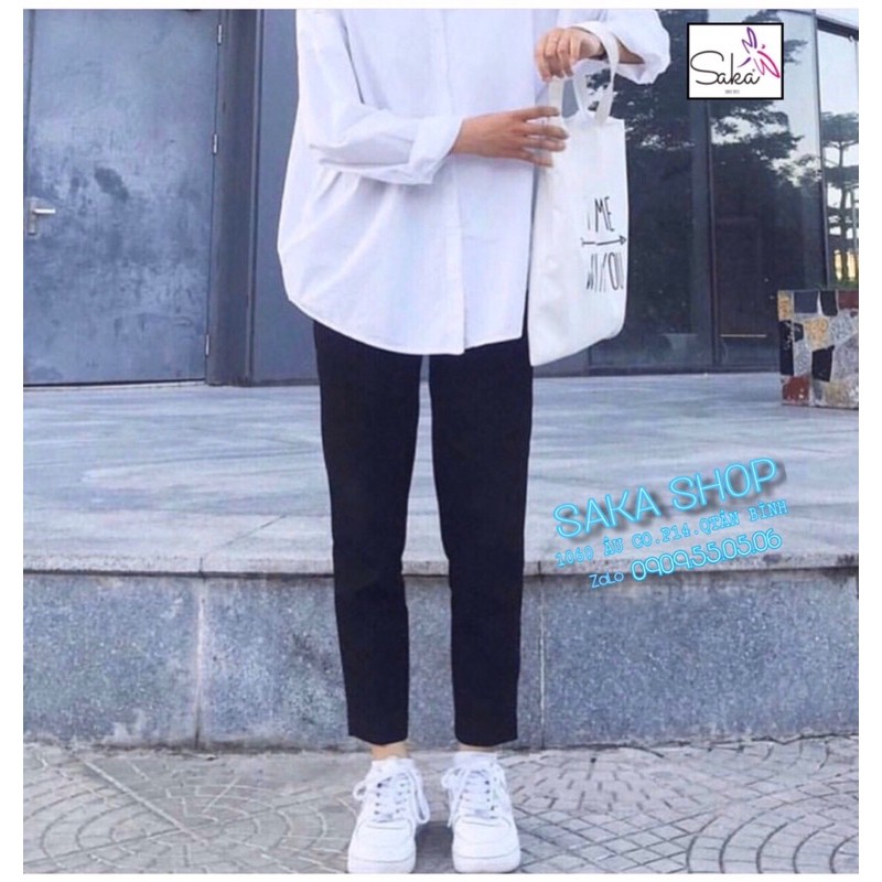 [ship 30 phút] Quần tây nữ công sở baggy from to