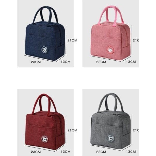 C223_Túi đựng hộp cơm Lunchbag giữ nhiệt cao cấp/chống thấm nước tiện dụng Vinhwatch