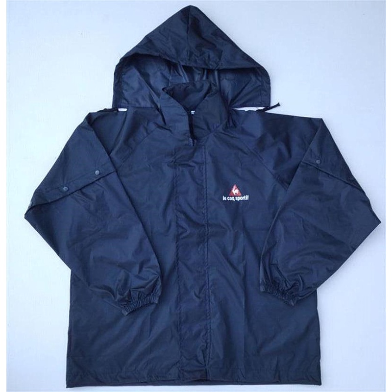 Le Coq Sportif Bộ Quần Áo Mưa Chơi golf Có Thể Tháo Rời Kèm Nón Dành Cho Nam