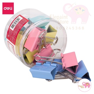 Kẹp giấy 51mm Deli E8551A (hộp 12 chiếc)