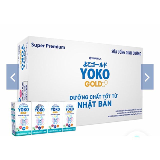 THÙNG 48 HỘP SỮA BỘT PHA SẴN YOKO
