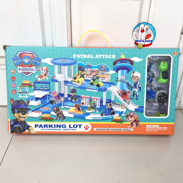 Đồ chơi bãi đỗ xe chó cứu hộ Pawpatrol