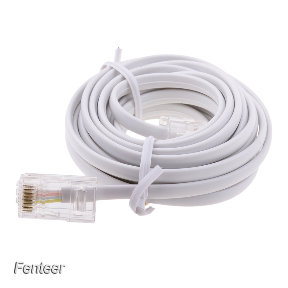 10ft RJ11 to RJ45 Ethernet 4 pin Modem Internet Router ADSL Telephone Cable | BigBuy360 - bigbuy360.vn