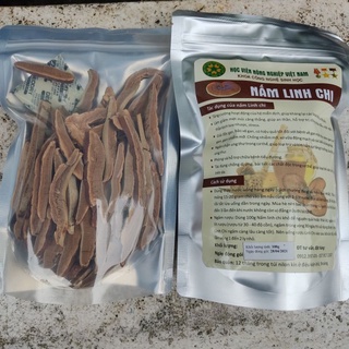 Nấm linh chi thái lát gói 100g ( Học viện Nông nghiệp Việt Nam)