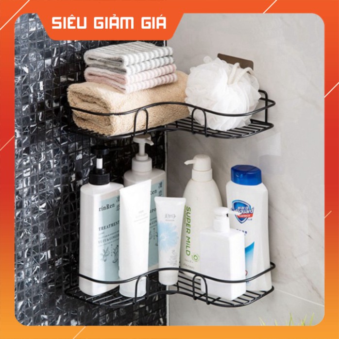 KỆ SẮT DÁN GÓC TƯỜNG GÓC VUÔNG CÁCH ĐIỆU [1 CÁI] | BigBuy360 - bigbuy360.vn
