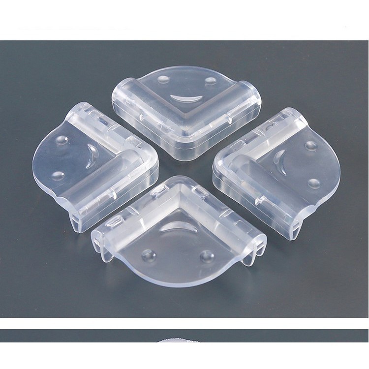 Set 4 Miếng Bịt Góc Bàn Silicone - Bịt Cạnh Bàn Chống Đập Đầu Vào Cạnh Bàn Cho Bé 88258 Lavio Store