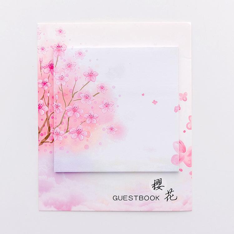 Cherry Blossoms
Stickers Sticky Notes
Small Fresh Note Book