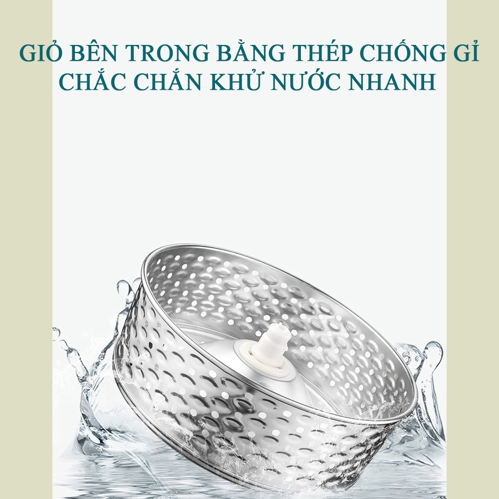 Bộ lau nhà thông minh 360 độ thế hệ mới, Bộ lau nhà kèm 2 bông thay thế - Bảo hành 12 tháng