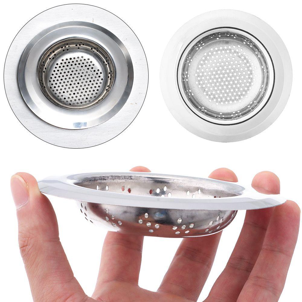 Lưới Lọc Rác Bồn Rửa Chén Bằng Thép Không Gỉ Tiện Dụng Cho Nhà Bếp / Nhà Tắm