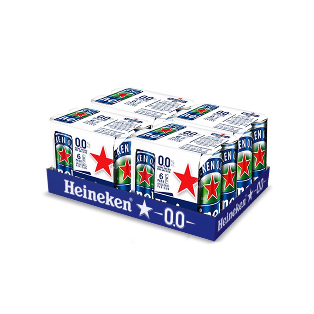 HỎA TỐC HCM - Thùng 24 lon bia không cồn Heineken 0.0 330ml/lon