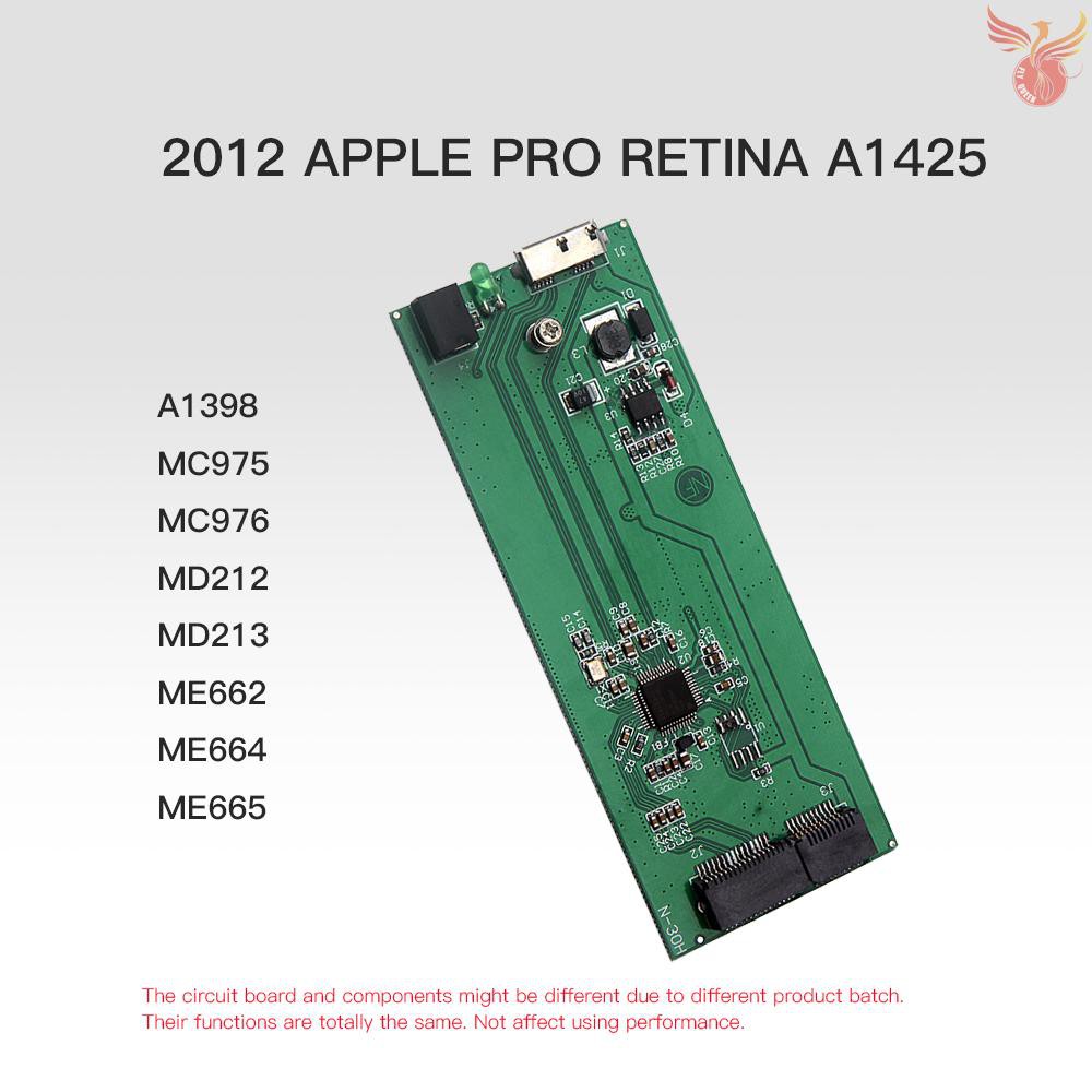 Vỏ Ổ Cứng Ssd 2012 Apple Pro Retina A1425 A1398 Mc975 Mc976 Usb3.0 | BigBuy360 - bigbuy360.vn