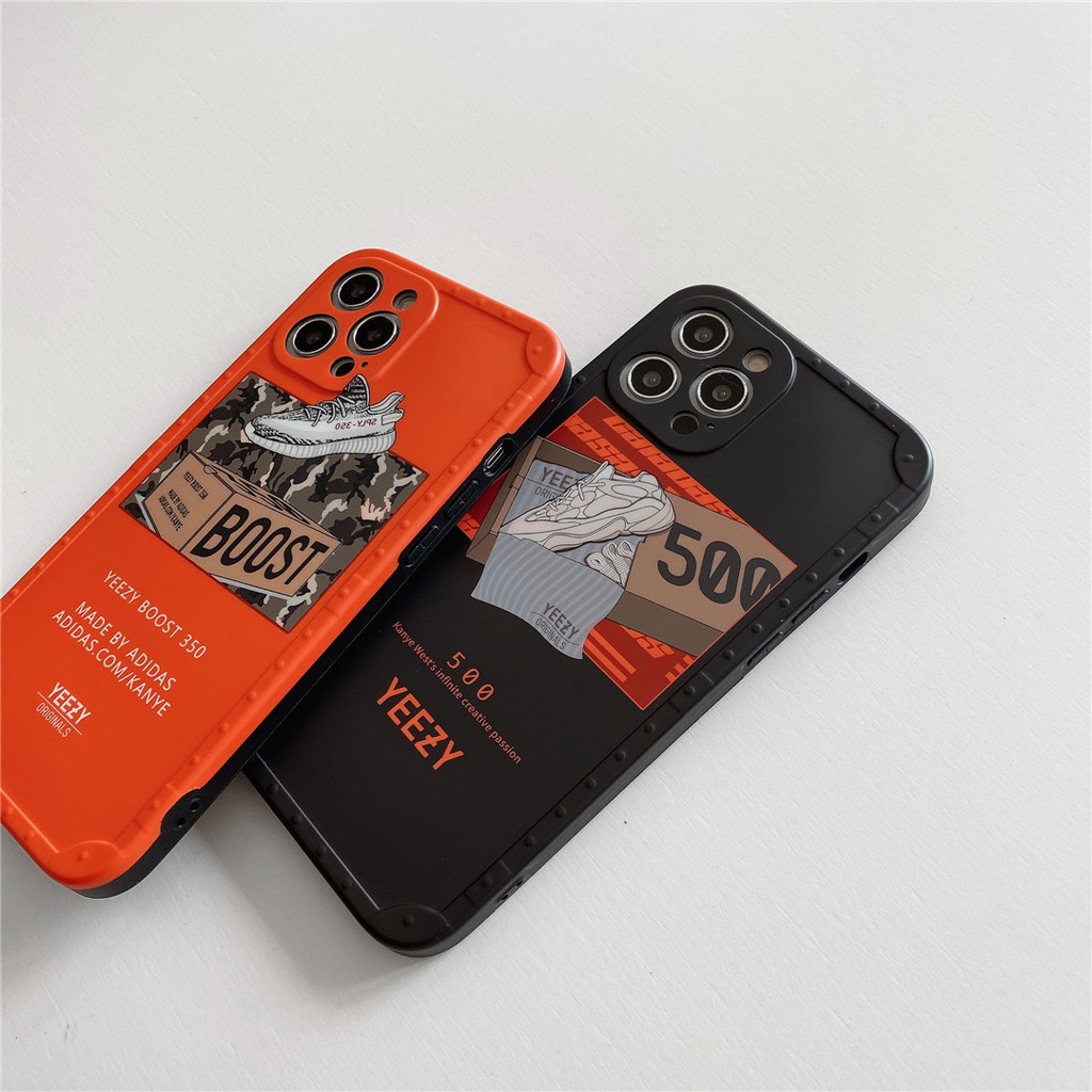 Ốp Điện Thoại Nhựa Mềm Họa Tiết YEZY Cá Tính Cho iPhone14 13 12 mini 11 PRO MAX 6 / 6s 7 / 8plus SE2 X / XS XR XSMAX #Hg3442
