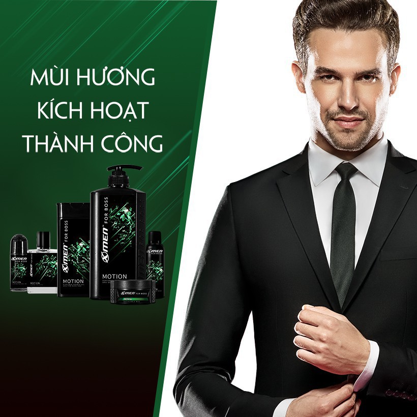 [Chính Hãng]Combo X-Men For Boss Trọn Bộ Mùi Hương Motion/Intense/Luxury