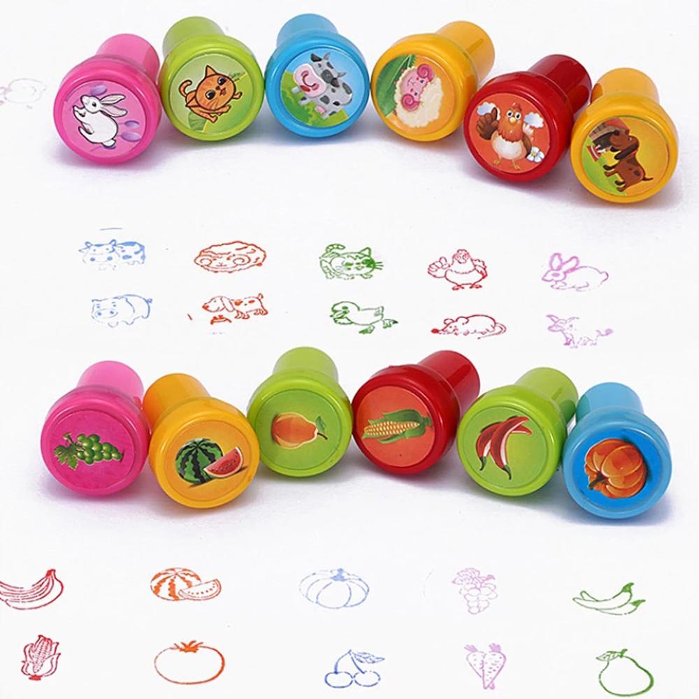 PEWANY Con Dấu Hình Gấu Trúc Nhiều Màu Sắc Trang Trí Scrapbook