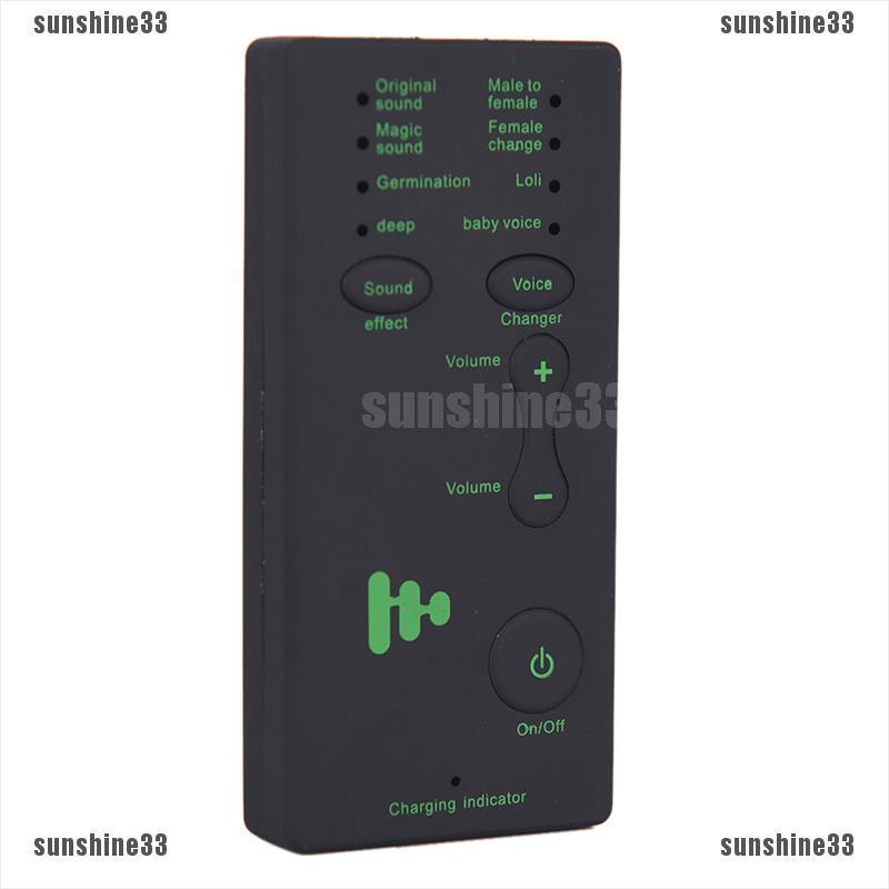 Máy thay đổi giọng nói 7 chế độ dành cho máy tính/laptop/máy tính bảng chất lượng cao