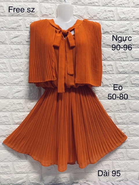 Đầm voan xếp ly nhiều mẫu
