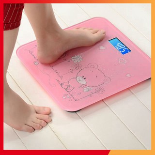 Cân sức khỏe điện tử mặt kính cường lực