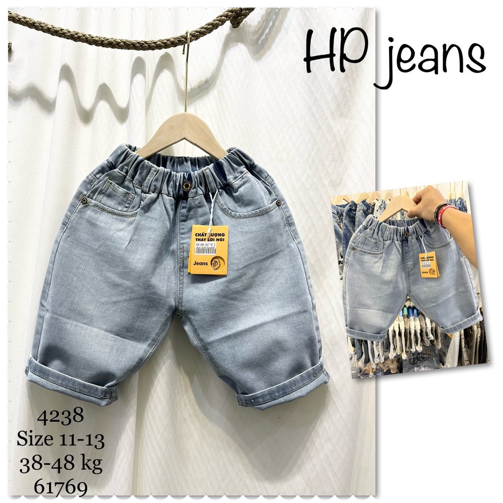 QUẦN JEAN ĐẠI LỬNG TRƠN CHO BÉ TRAI